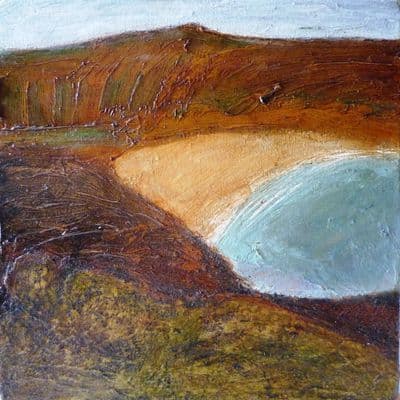 John Emanuel Porthmeor Cove St Ives oil on canvas