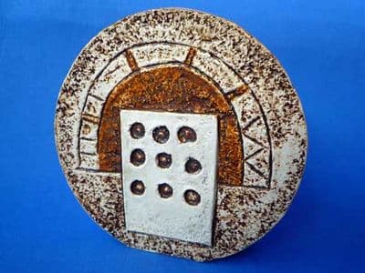 Troika Pottery Rough Textured Ware Wheel Vase