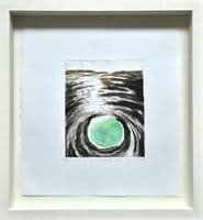 Kurt Jackson China Clay Pit drypoint etching 2018