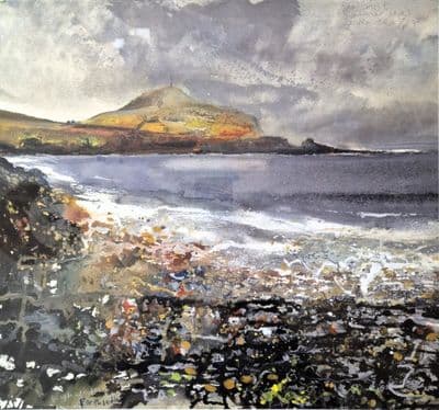 Kurt Jackson High Water Porth Ledden limited edition lithoprint