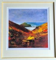 Kurt Jackson Kenidjack Valley limited edition print