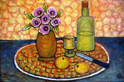 Norman Bray Modern British Still Life Oil Painting