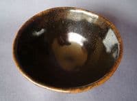 Peter Swanson Small Tenmoku Glaze Bowl