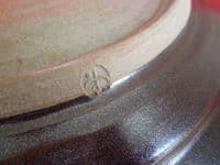 Ray Finch Poured Glaze Charger