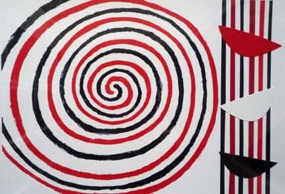 Sir Terry Frost Spirals limited edition signed print