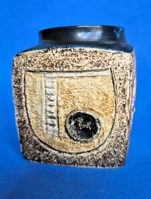 Troika Pottery 70's Marmalade Pot by Anne Jones