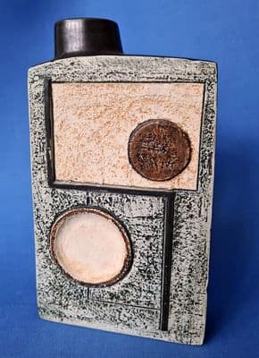 Troika Pottery Chimney Vase by Eleanor Winning