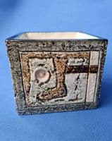 Troika Pottery Cube by Alison Brigden