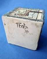 Troika Pottery Cube by Alison Brigden