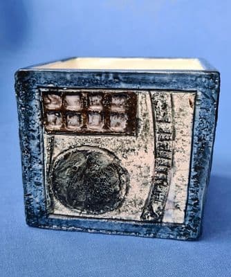 Troika Pottery Cube by Judith Illsley