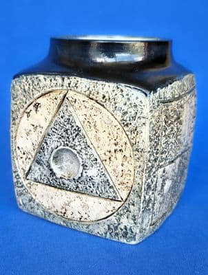 Troika Pottery Marmalade Pot by Avril Bennett
