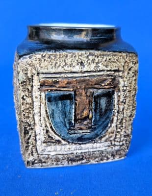 Troika Pottery Marmalade Pot by Linda Taylor