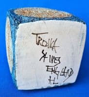 Troika Pottery St Ives Marmalade Pot by Ann Lewis