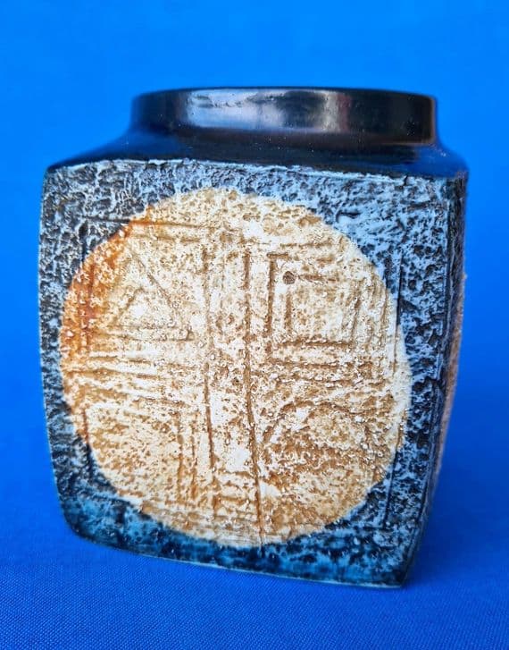 Troika Pottery St Ives Marmalade Pot by Ann Lewis