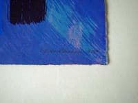 Wilhelmina Barns Graham Blue II limited edition signed print