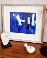 Wilhelmina Barns Graham Blue II limited edition signed print