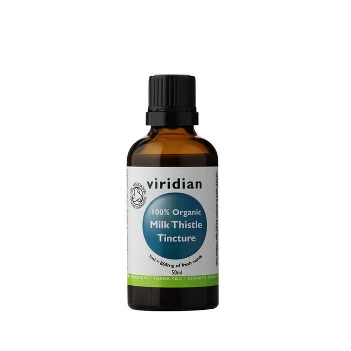 100% Organic Milk Thistle Tincture 50ml
