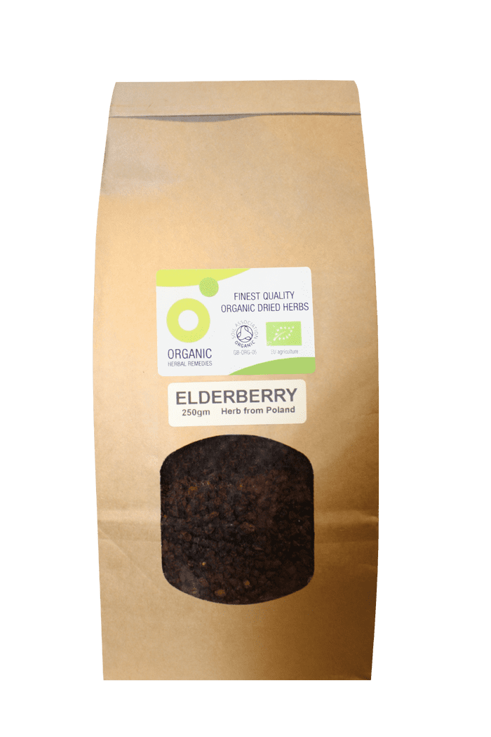 Organic Elderberry 250gm