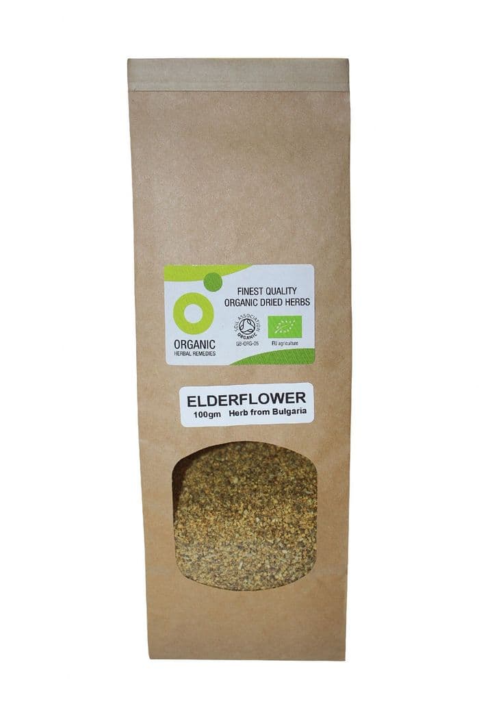 Organic Elderflower 100gm