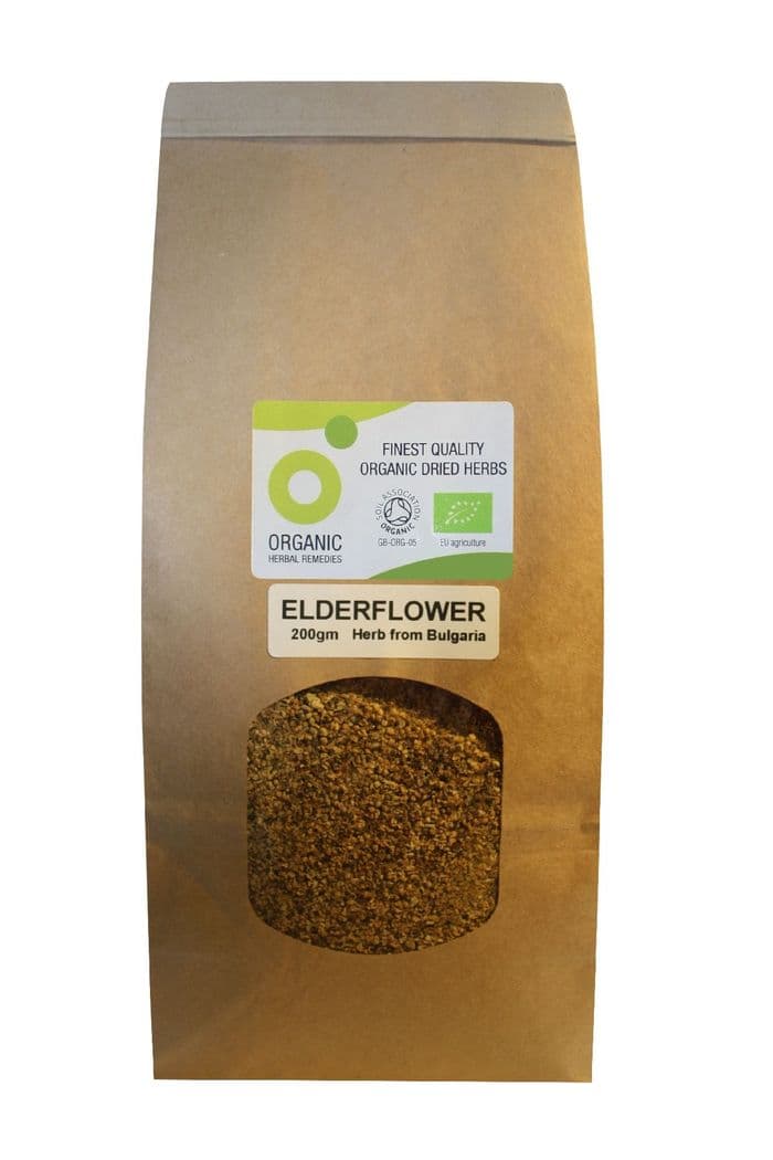 Organic Elderflower 200gm