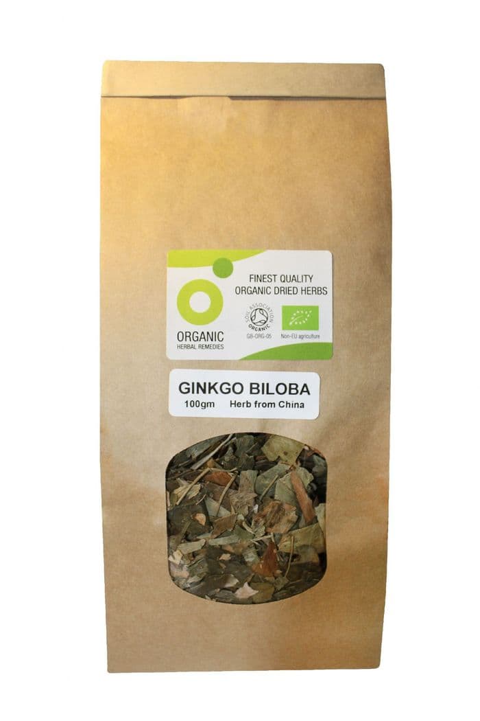 Organic Ginkgo Leaf 100gm