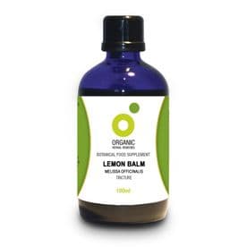 Organic Lemon Balm Tincture 100ml