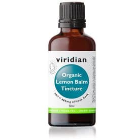 Organic Lemon Balm Tincture 50ml