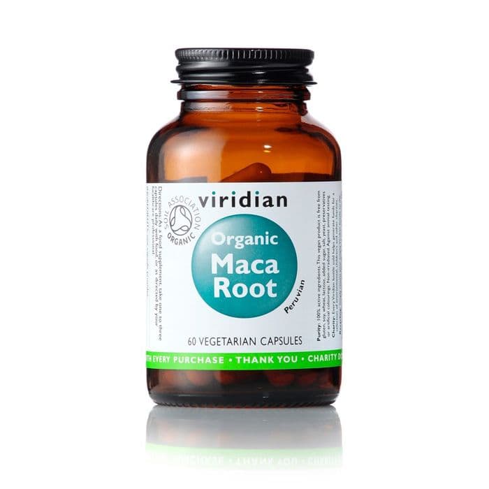 Organic Maca 60 capsules.