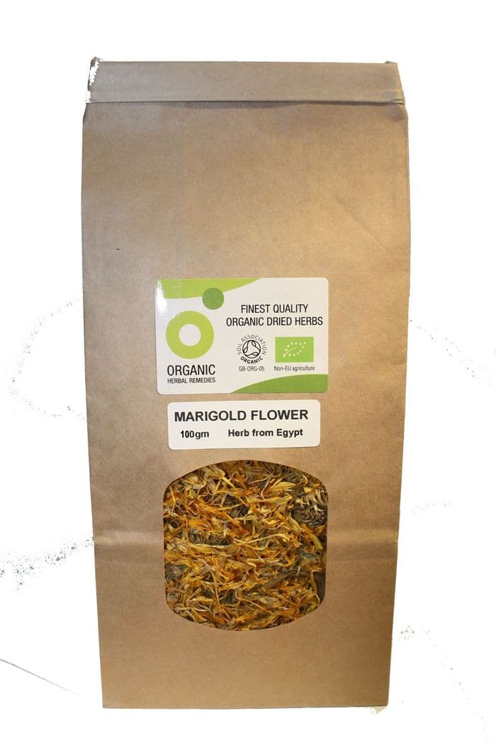 Organic Marigold Flowers 100gm