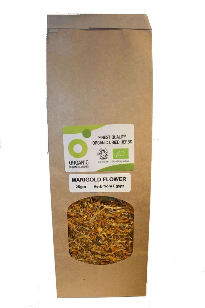 Organic Marigold Flowers 25gm
