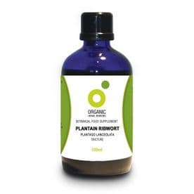 Organic Plantain Tincture 100ml