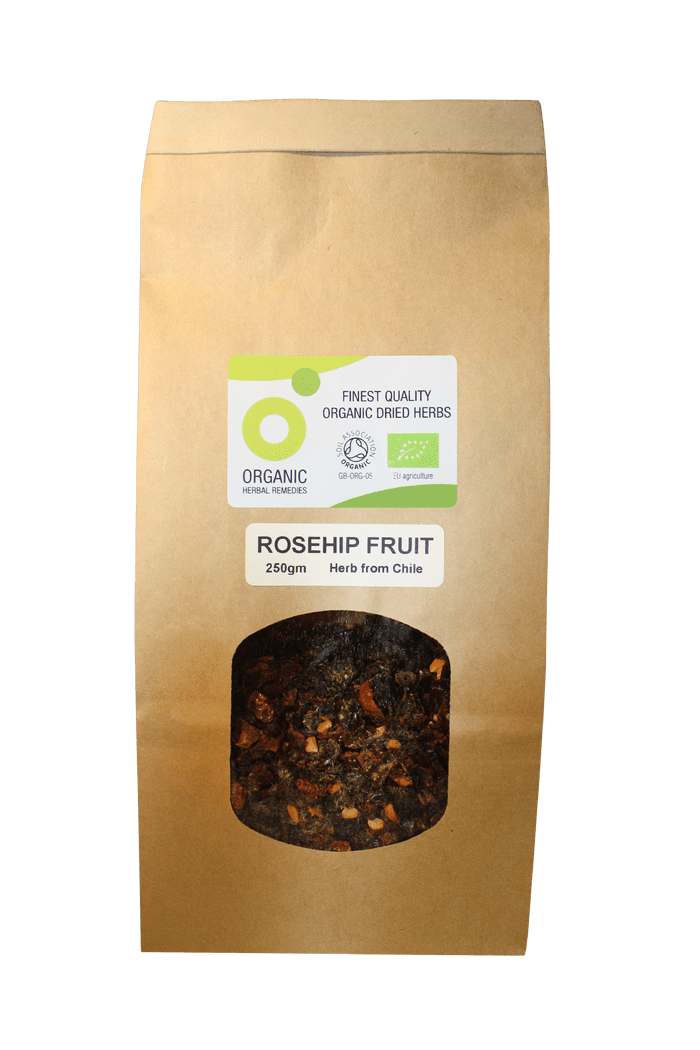 Organic Rosehip Fruit 250gm