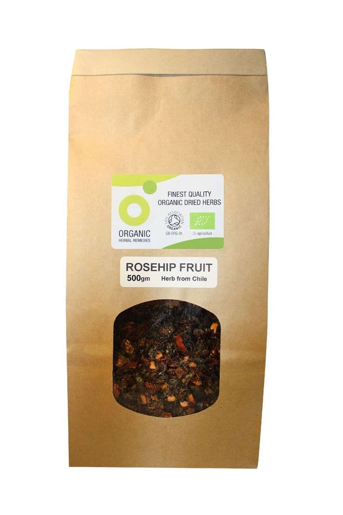 Organic Rosehip Fruit 500gm
