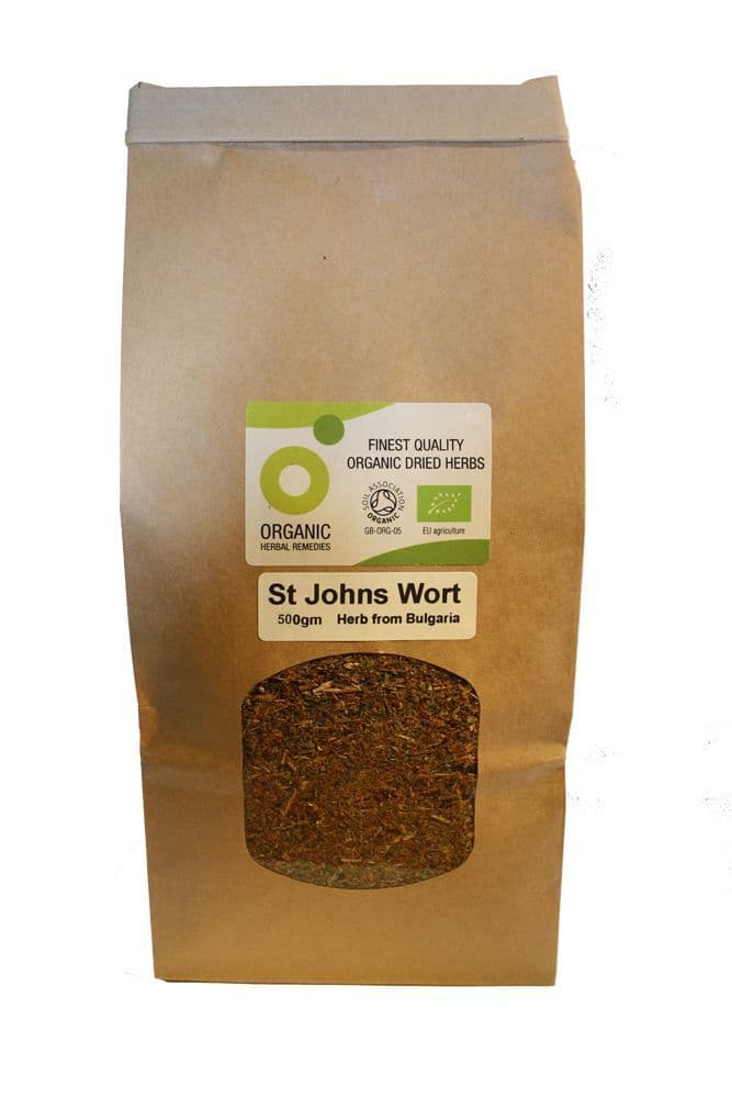 Organic St Johns Wort 500gm