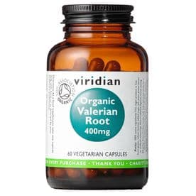 Organic Valerian Root 400mg 60 VegCaps