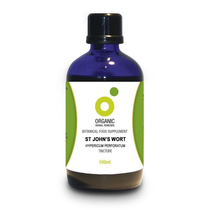 St Johns Wort Tincture 100ml | Organic Hypericum Perforatum