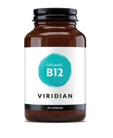 Viridian Organic B12 30 vegcaps