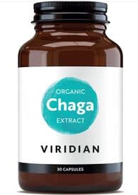 Viridian Organic Chaga 30 Vegcaps
