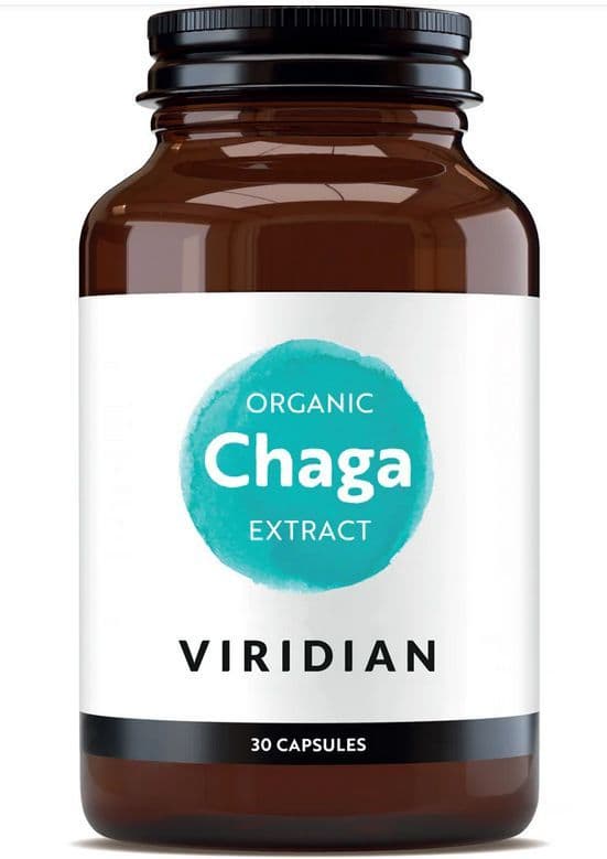 Viridian Organic Chaga 30 Vegcaps