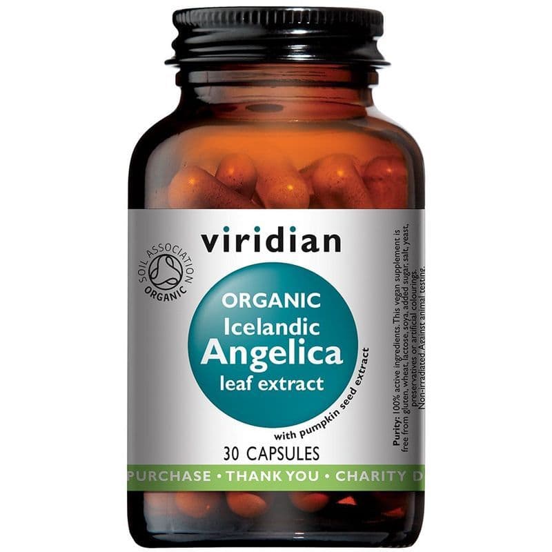 Viridian Organic Icelandic Angelica Leaf Extract 30