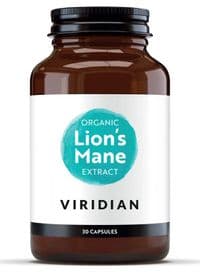 Viridian Organic Lions Mane 30 vegcaps