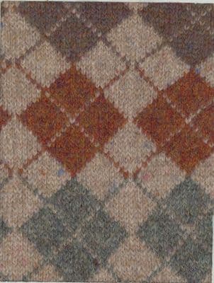 ARGYLE CREW NECK F11 MOUFLON