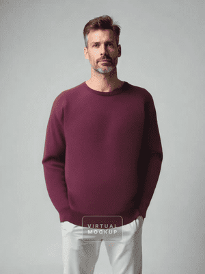 Basic Crew -RASBERRY 1260