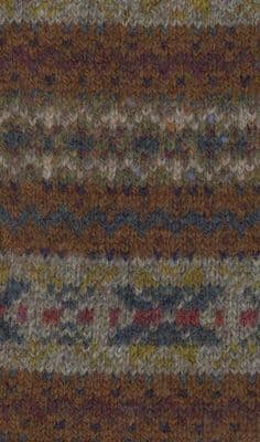COMBO FAIR ISLE F15 Tobacco