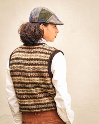 Country  WAISTCOAT F19 Coffee