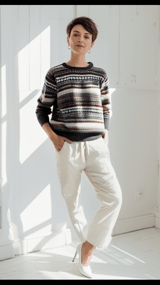 FISHERMANS FAIR ISLE  UNSHIN F19