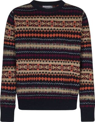 Orkney Fair Isle navy
