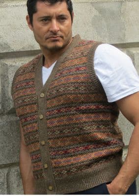 P1- WAIST COAT F18 Truffle