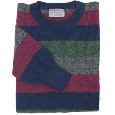 Rugby Stripe Crew F2