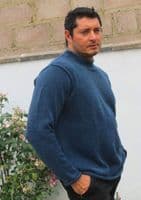 The Weekender Sweater - indigo denim knitwear -Original Blues